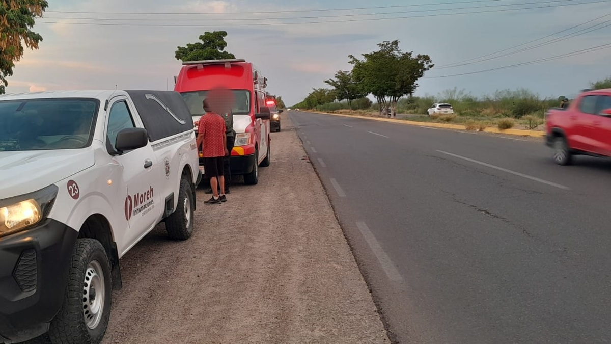 Joven pierde la vida tras ser arrollado por vehículo en Mochicahui, El Fuerte