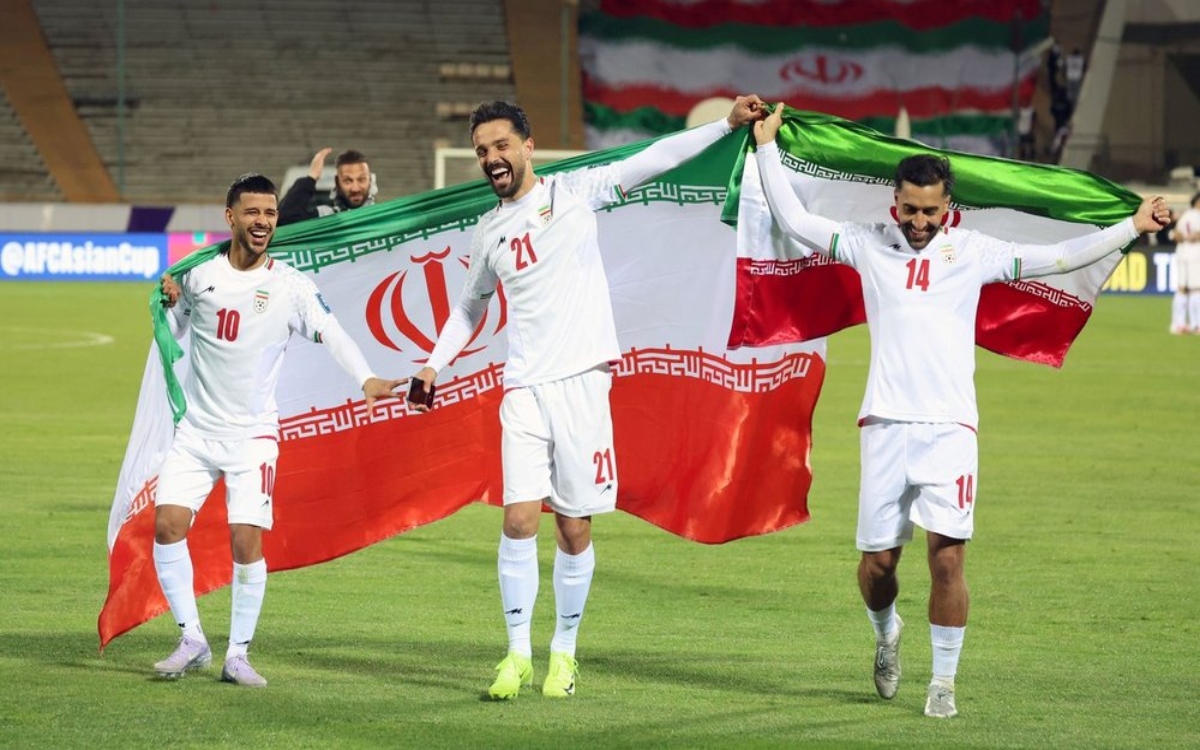 Jugadores de la selección de Irán, en el Mundial 2026