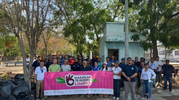 Retira Jumapam dos camiones de basura y refuerza la limpieza en San Jorge y Costa Dorada con jornada comunitaria en Mazatlán, Sinaloa