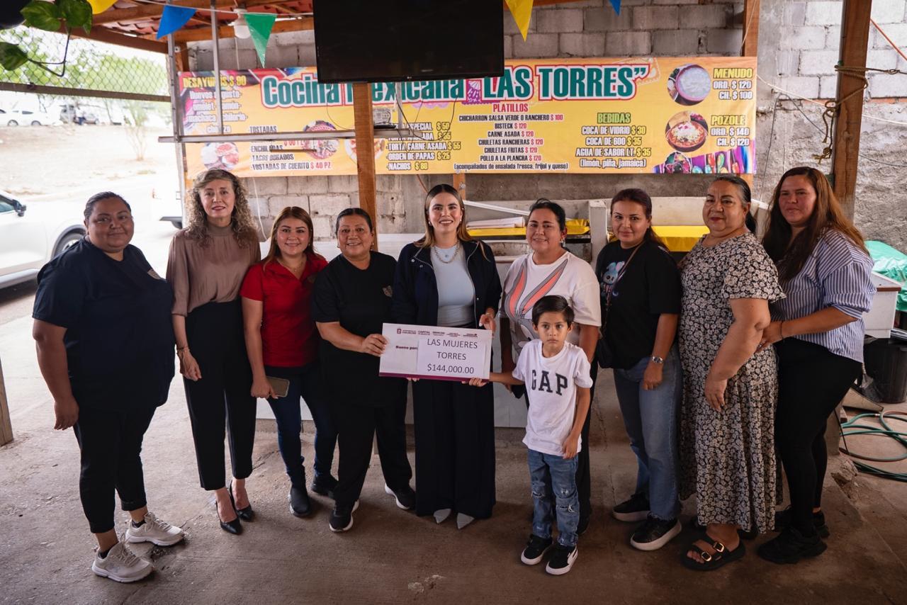 "Las Chicas Torres" reciben 144 mil pesos del programa Mujeres Emprendedoras en Culiacán