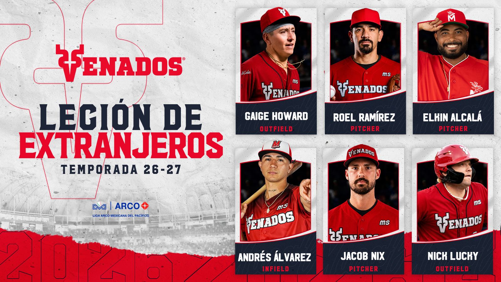 Revela Venados posible roster para la temporada 2026-2027