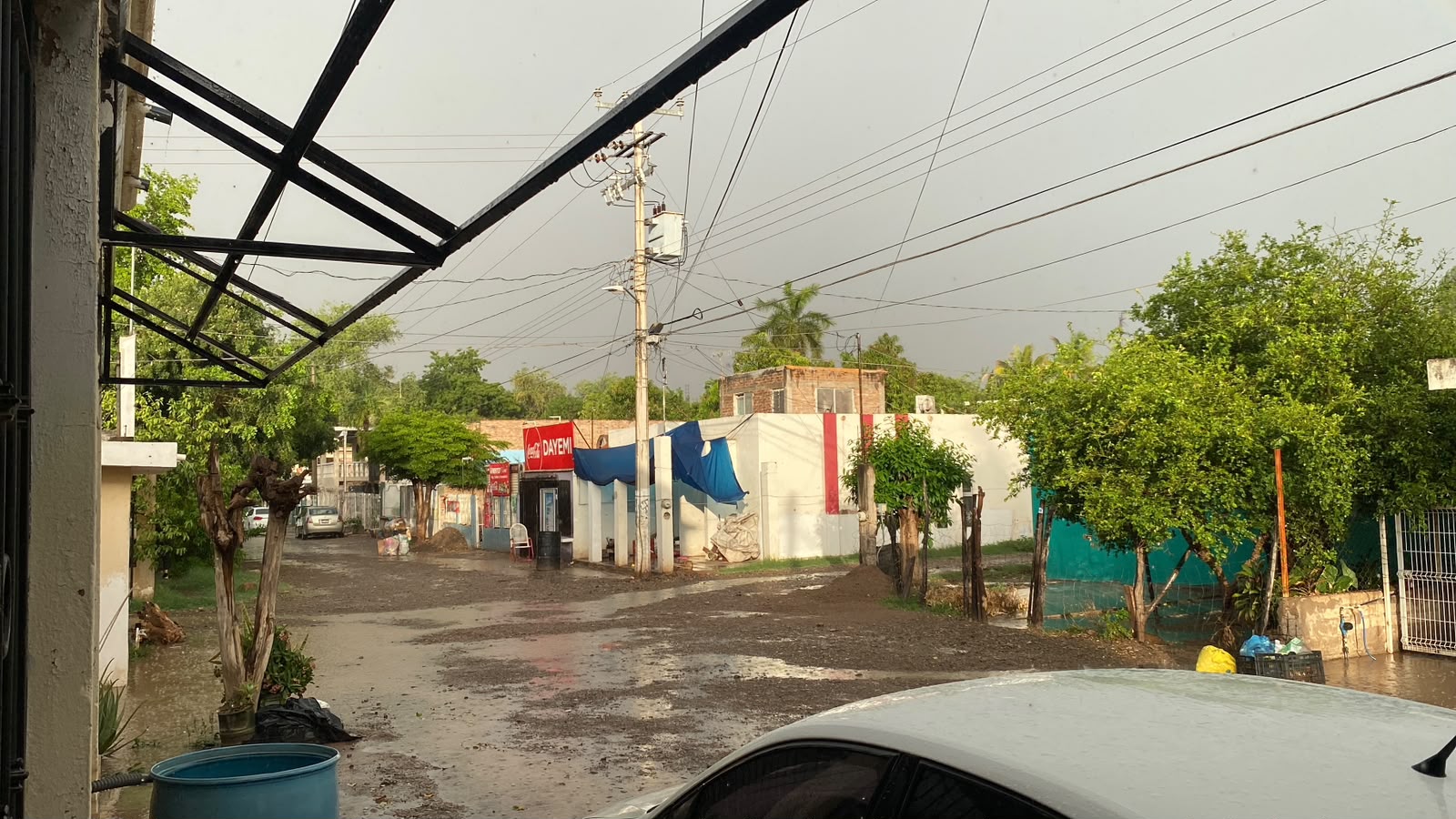 Lluvia en Guasave, Sinaloa