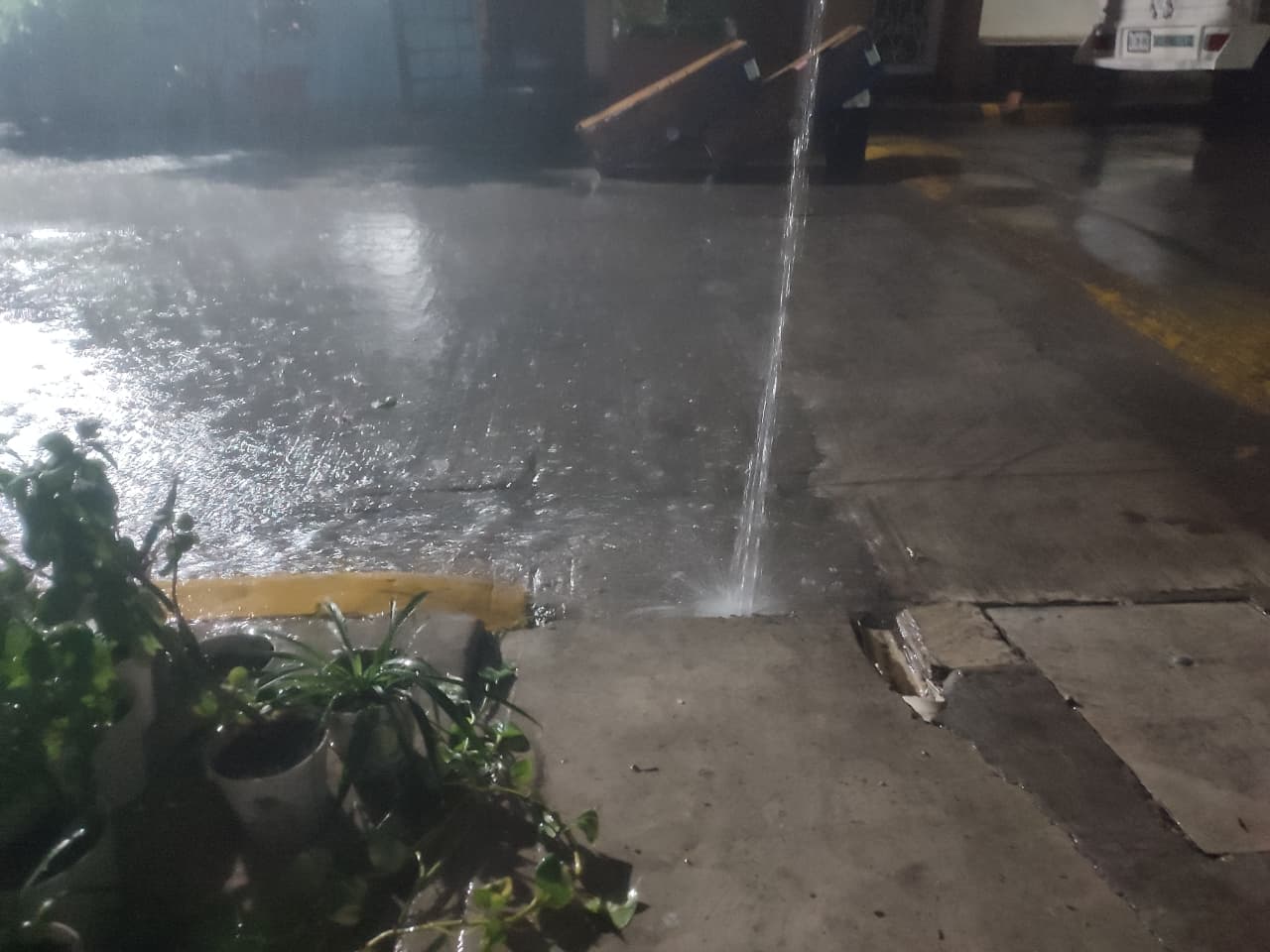 Lluvia en Mazatlán