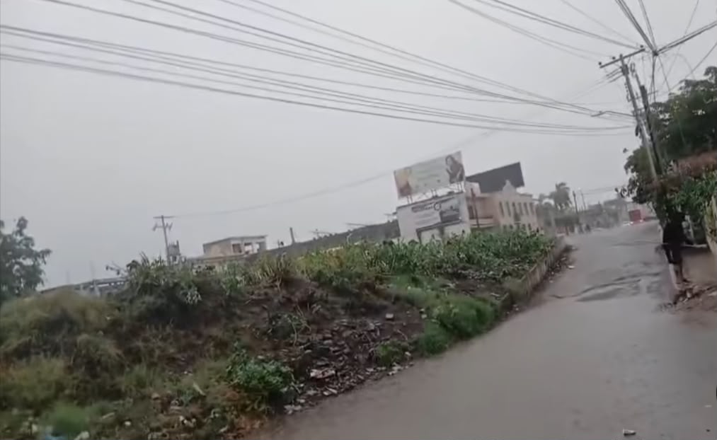 Lluvias en el sur de Sinaloa