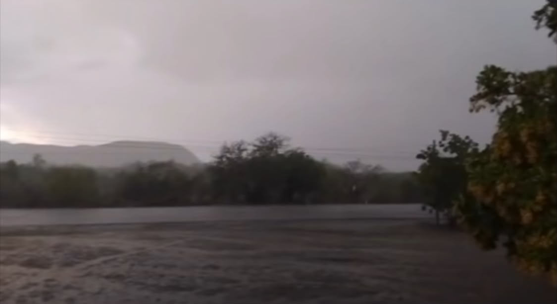Lluvias en el sur de Sinaloa