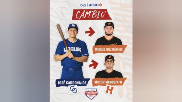 Yaquis y Naranjeros sacuden la LMP: José Cardona cambia de camiseta; Víctor Mendoza y Miguel Guzmán llegan a Hermosillo