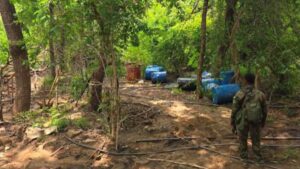 localizan e inhabilitan tres laboratorios clandestinos en choix sin