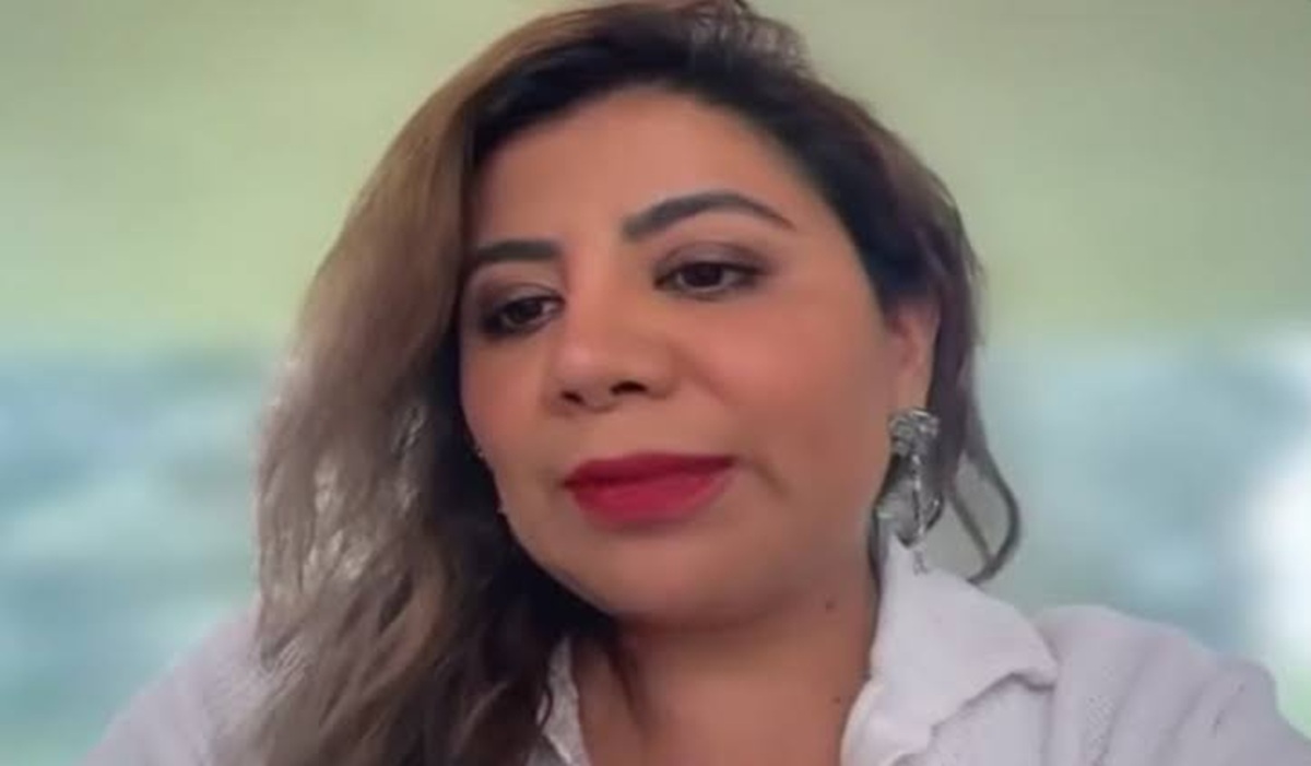 Lorena Piñon en sesión virtual de Diputados