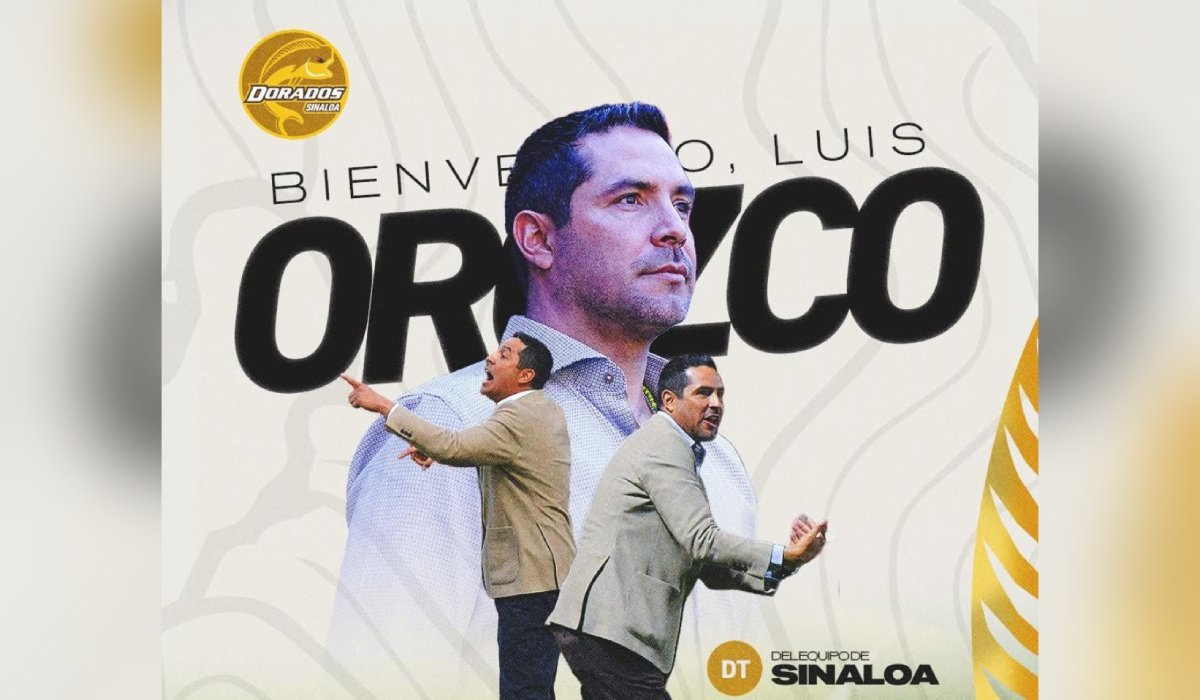 Luis Orozco, DT de Dorados de Sinaloa