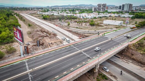 FOTOS| “Nunca ha habido una obra como esta en Sinaloa”; margen izquierdo del Malecón Río Culiacán lleva avance del 80%: Obras