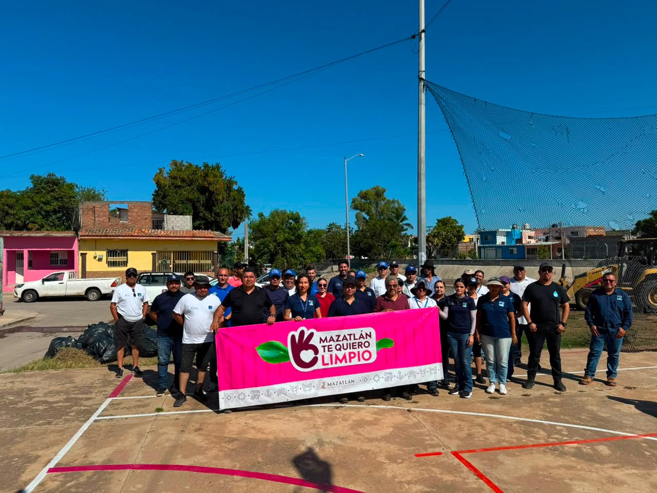 Jornada ‘Te Quiero Limpio’ retira 420 costales de basura