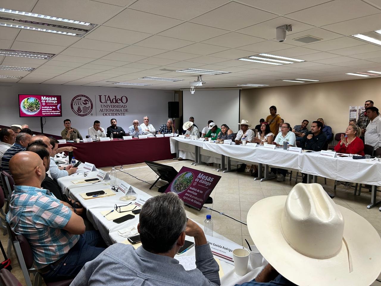 Mesa de diálogo sobre la planta GPO en Topolobampo