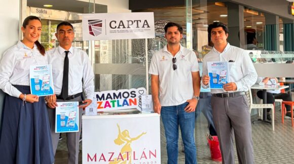 CAPTA orienta a turistas desde su llegada a la Central de Autobuses de Mazatlán, Sinaloa