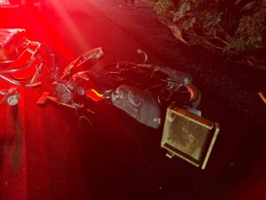 Moto accidente en Guasave