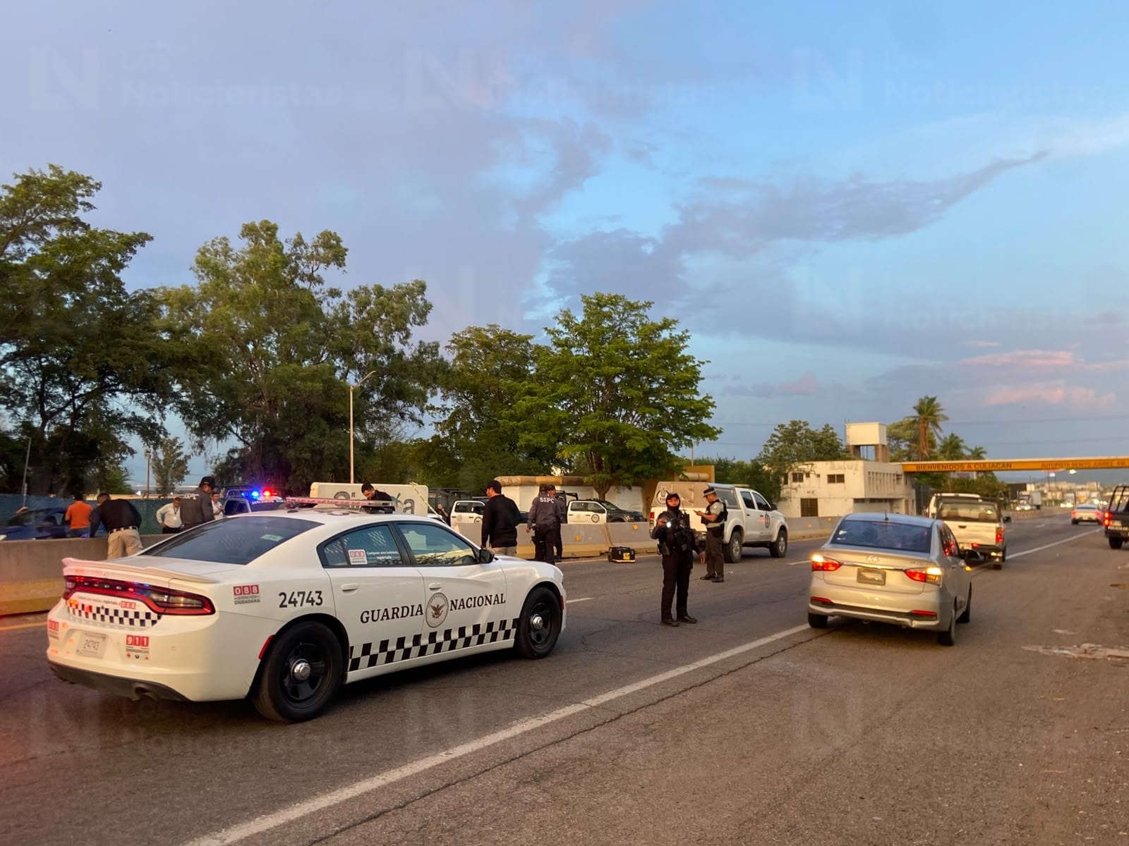 Motociclista ejecutado sobre La Costera, en Culiacán