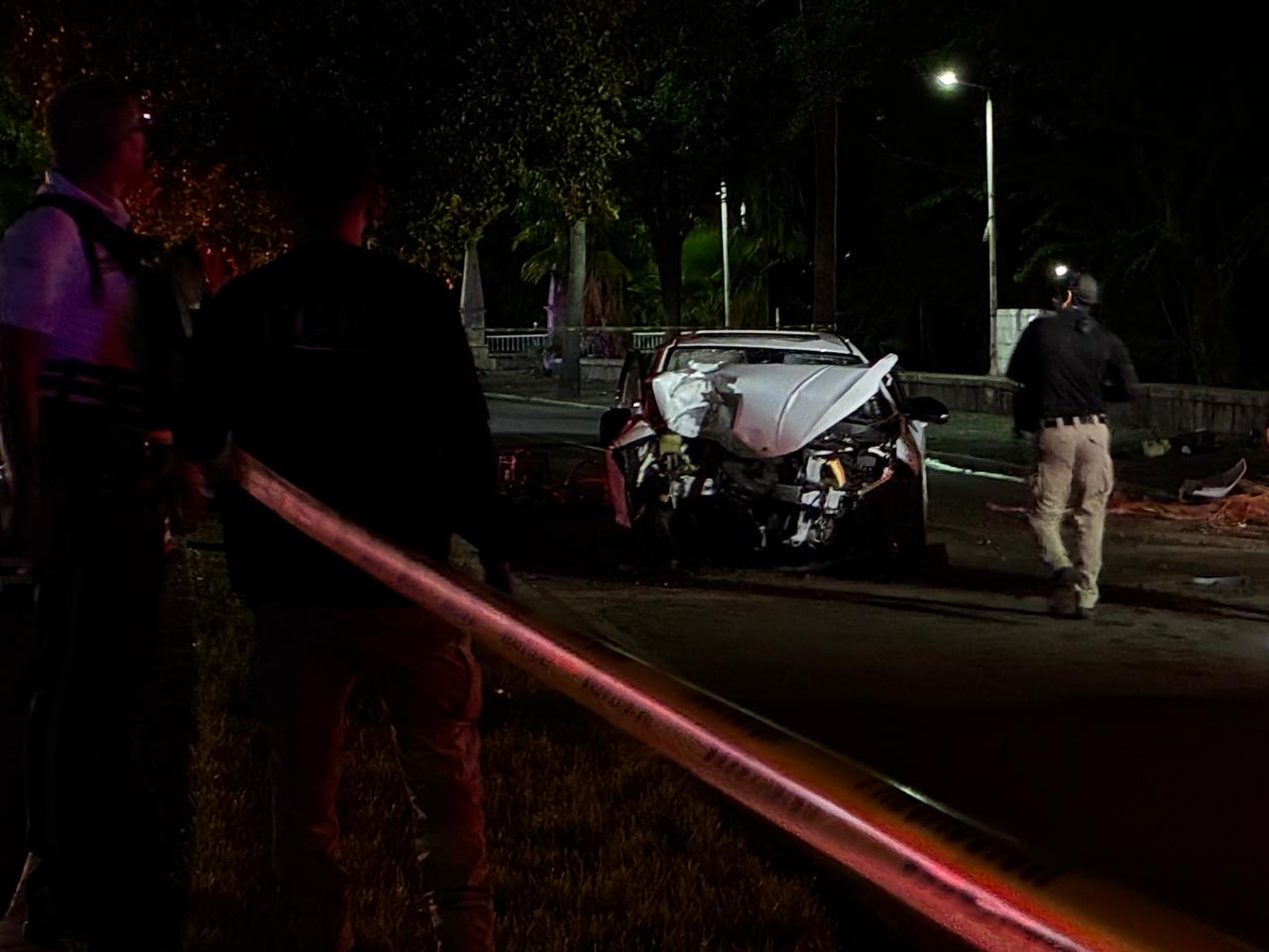 Automovilista muere al chocar contra palmera sobre El Malecón Viejo, en Culiacán