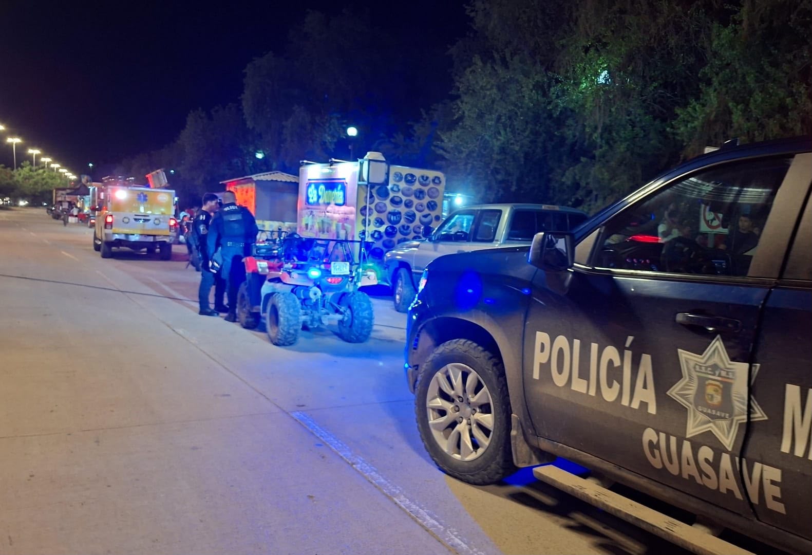 Mujer resulta con quemaduras tras fuga de gas en el malecón de Guasave, Sinaloa