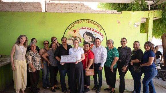 Mujeres emprendedoras de Costa Rica, Culiacán, Sinaloa, reciben financiamiento por 110 mil pesos