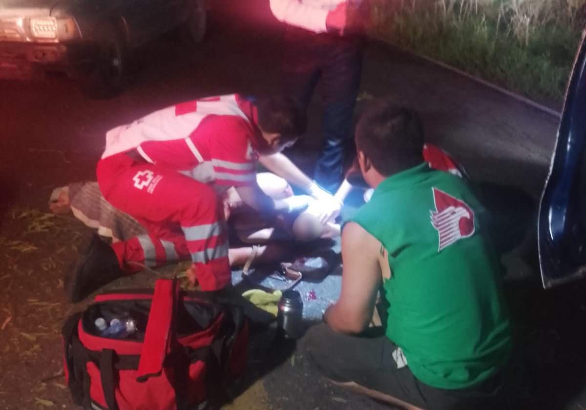 Mujeres lesionadas tras accidente en Guasave