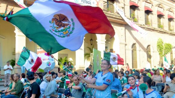 Habrá pantalla gigante para el México vs. Inglaterra en la Plaza de Armas de El Fuerte