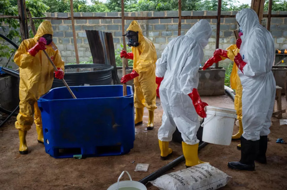 Narcolaboratorio en Nigeria