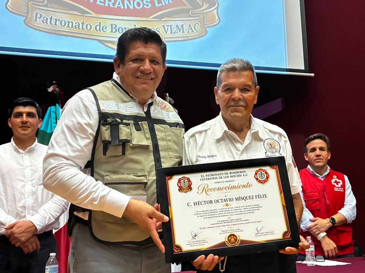 Nombran al nuevo presidente del Patronato de Bomberos Veteranos de Los Mochis