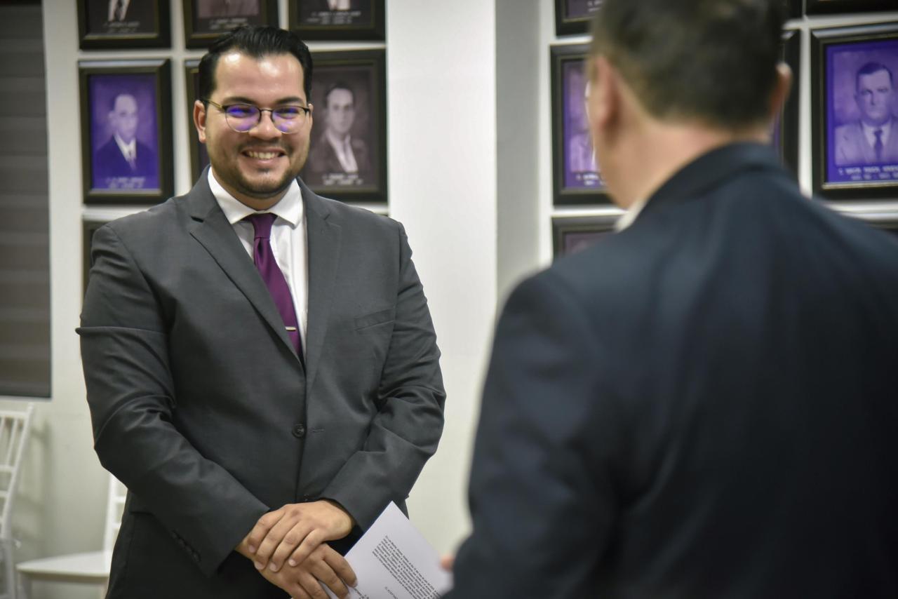 Oliver Gabriel Leal Ayala rinde protesta como secretario de Obras Públicas en Ahome