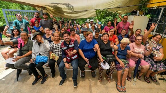 Vecinos de Loma de Imala, Culiacán, ven en Omar López Campos un buen perfil para defender la Transformación