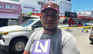 Omar Tirado, comerciante del Centro de Mazatlán