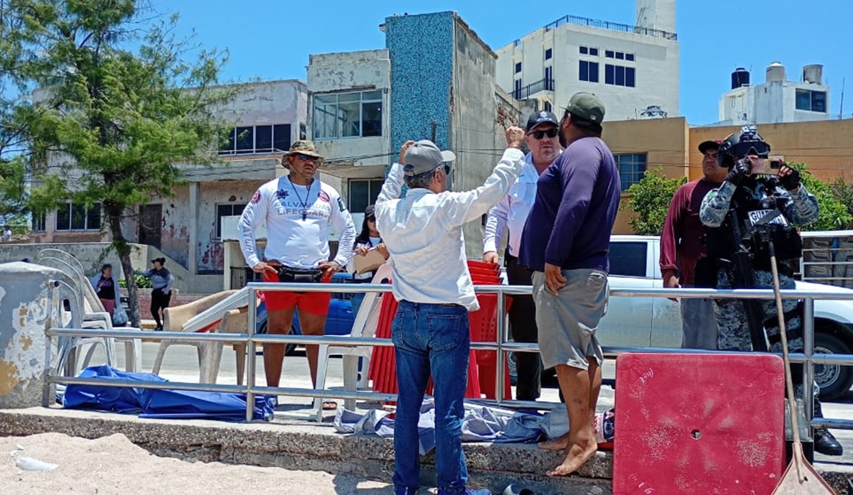 Operativo de Semarnat y Profepa para ordenar el uso de la zona federal marítimo-terrestre de Mazatlán