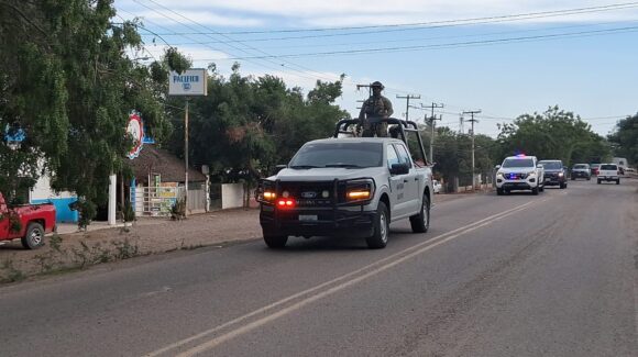 Fuerte despliegue de la Marina resguarda zona entre El Recodo y Presa Picachos tras enfrentamiento al sur de Mazatlán, Sinaloa