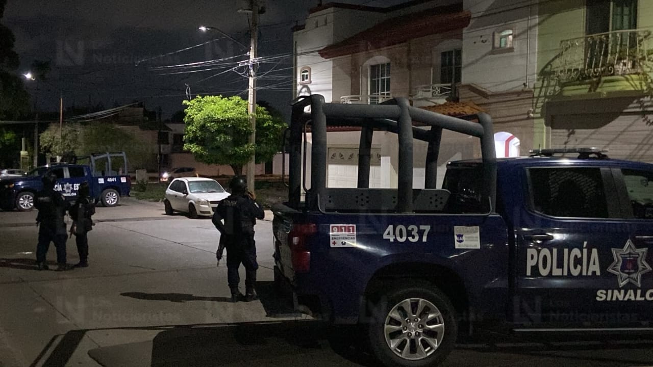 Operativo en vivienda del Residencial Hacienda, en Culiacán, deja cuatro detenidos