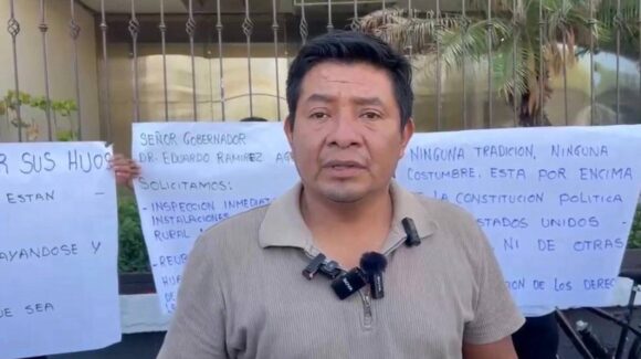 Padres denuncian novatada violenta en la Normal Rural de Mactumactzá, en Tuxtla Gutiérrez, Chiapas