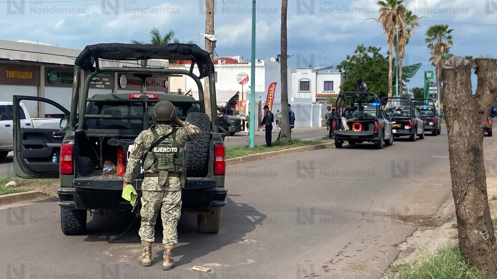 Se registra persecución y balacera en el sector Cedros al norte de Culiacán
