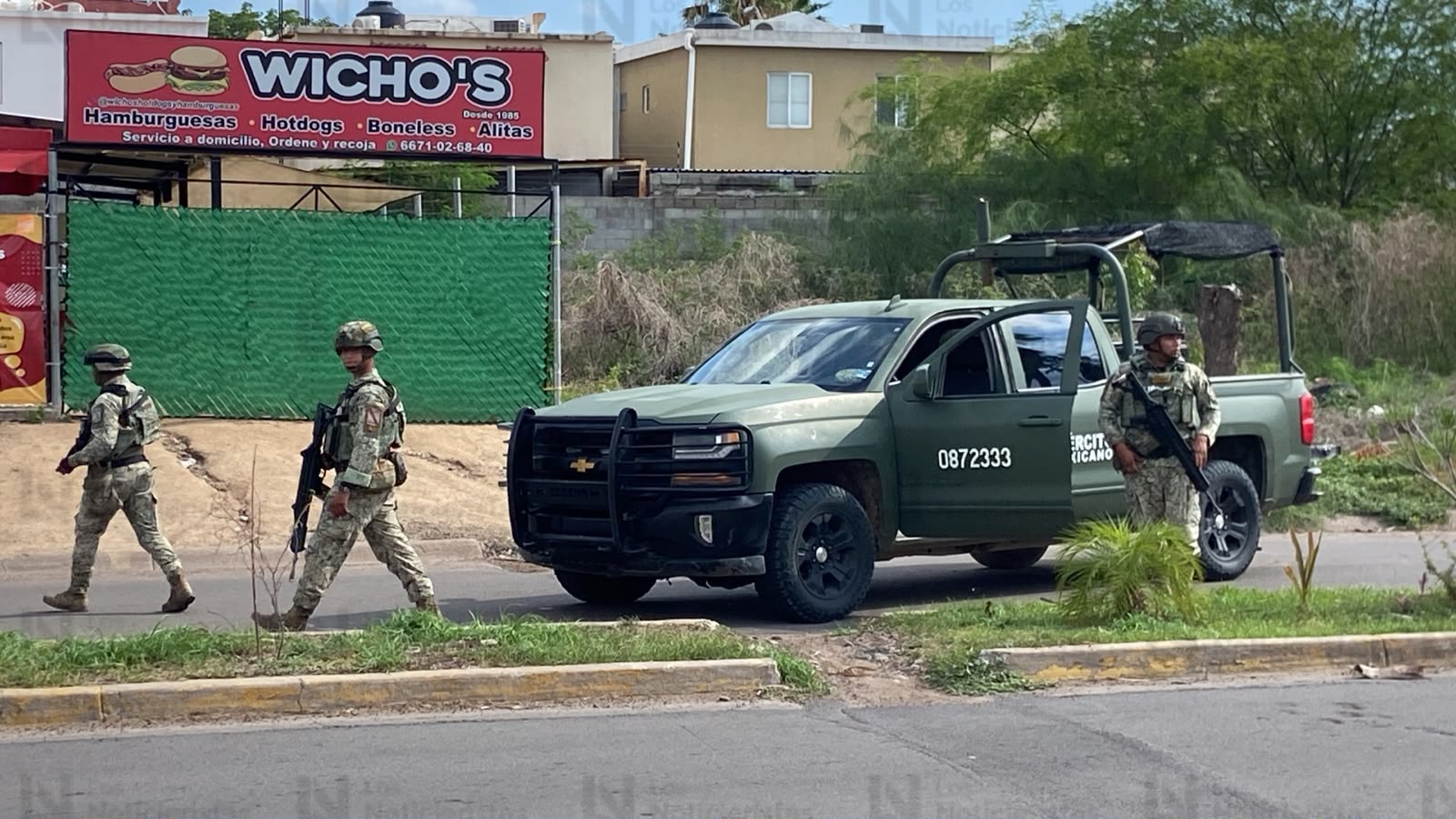 Se registra persecución y balacera en el sector Cedros al norte de Culiacán