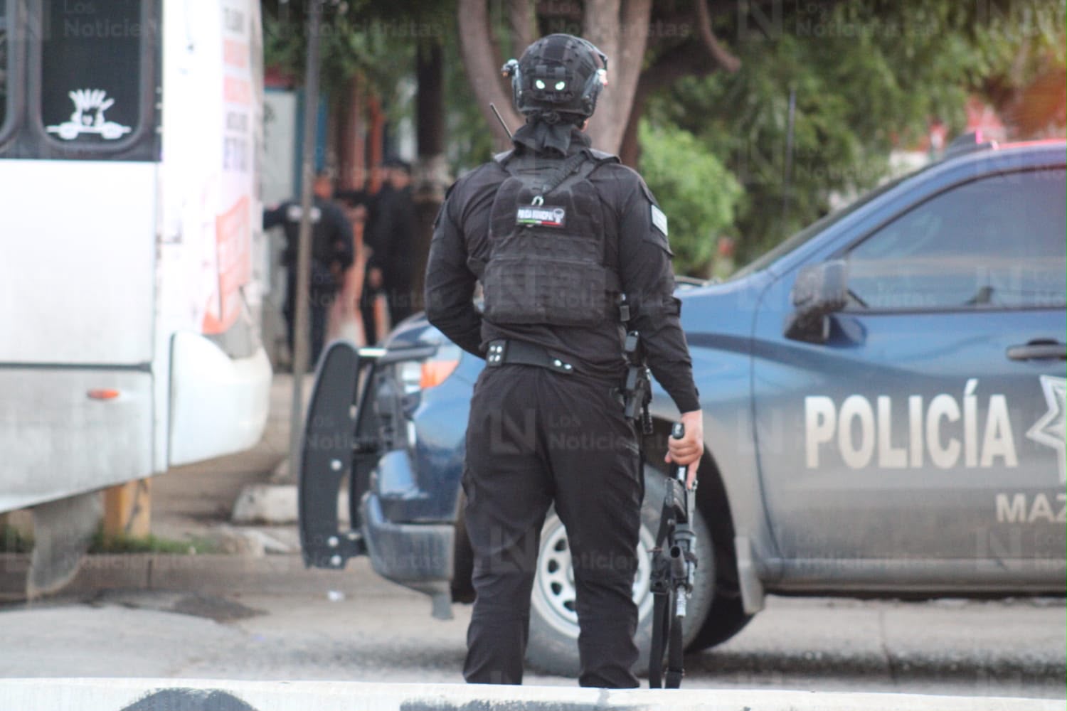 Persecución termina con dos detenidos en Infonavit Alarcón, en Mazatlán