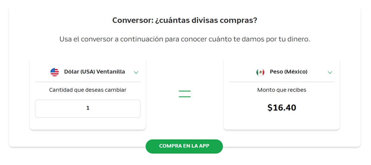 Precio del dólar en Banco Azteca