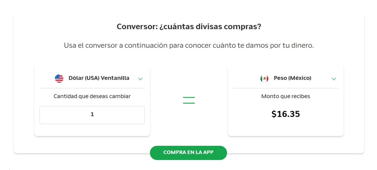 Precio del dólar en Banco Azteca