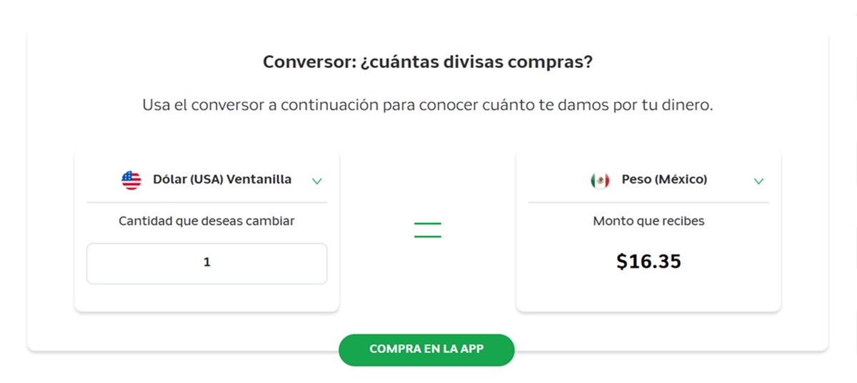 Precio del dólar en Banco Azteca