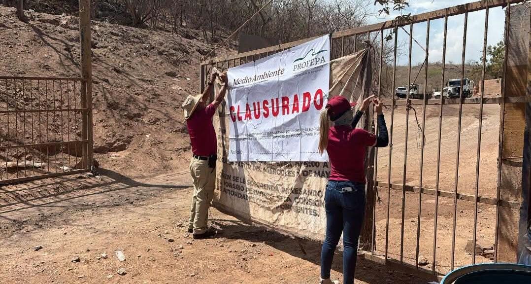 Profepa clausura de manera definitiva el basurón de Mazatlán, Sinaloa; incumple la ley