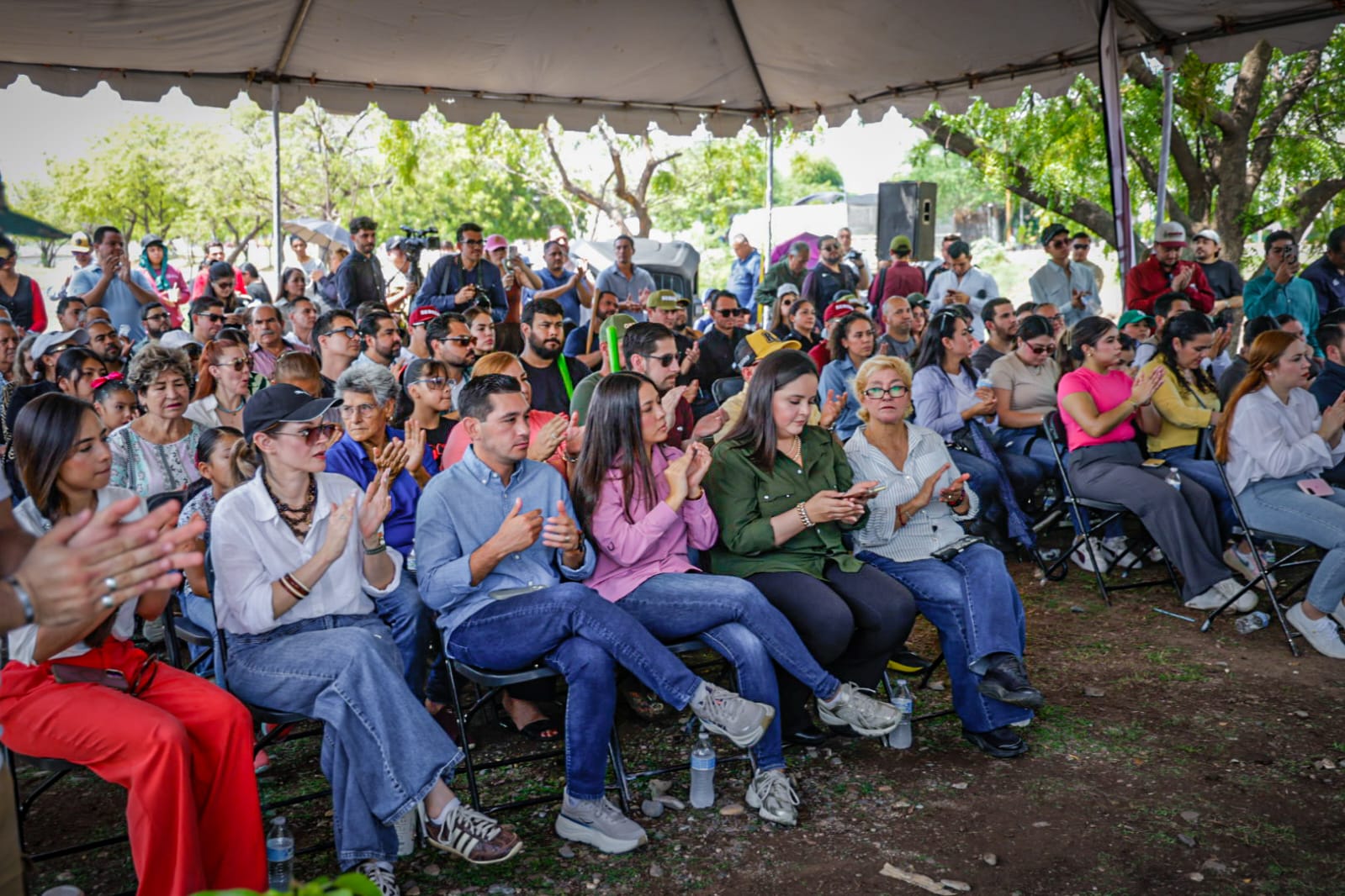 Ayuntamiento de Culiacán y SEBIDES celebran jornada de arborización en el bulevar Agricultores