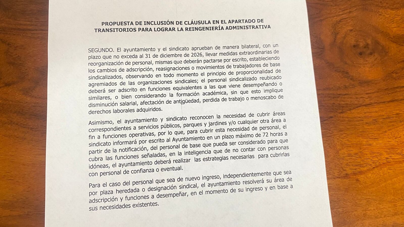 Propuesta del Ayuntamiento de Guasave al Stashag