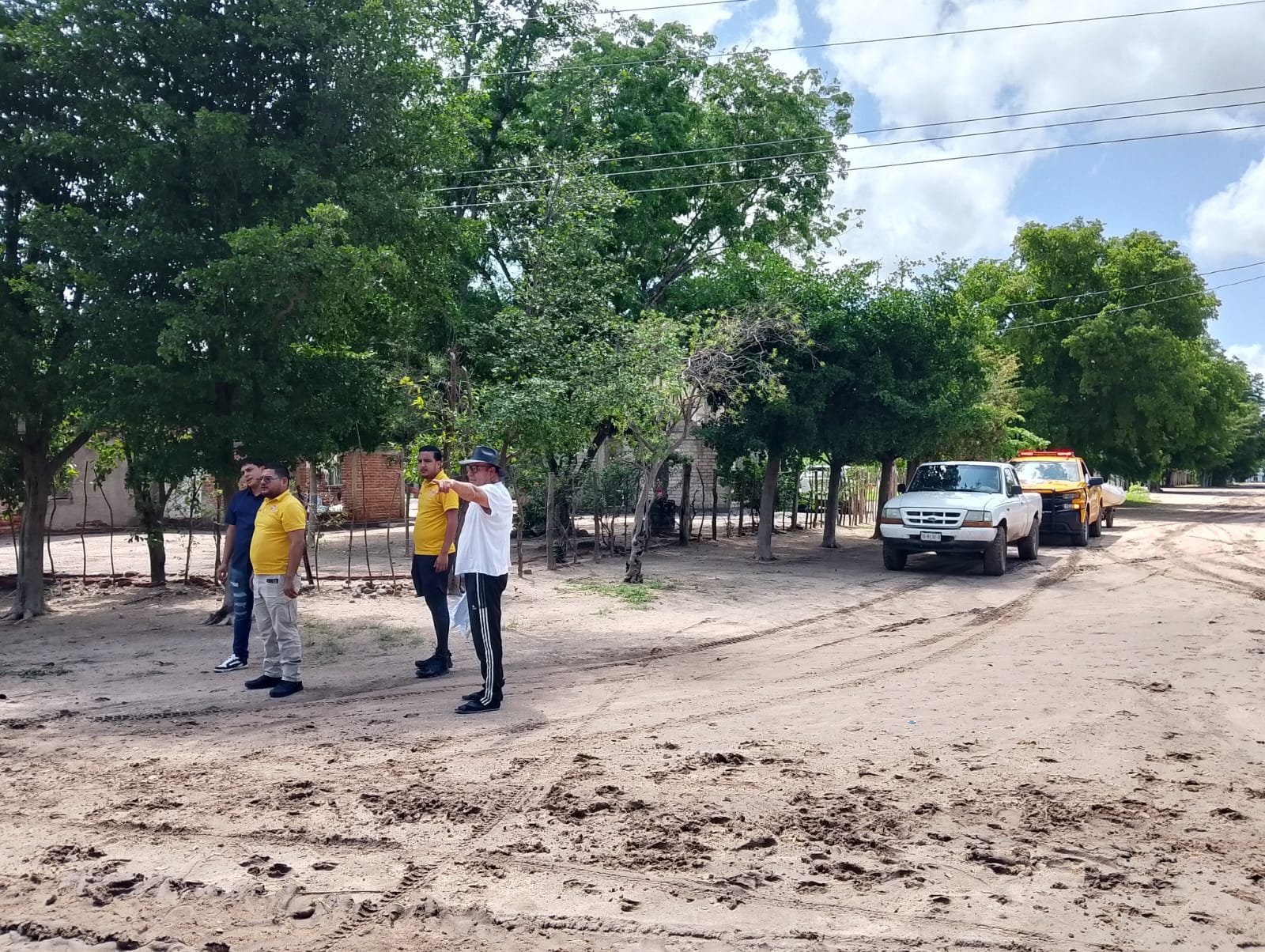 Protección Civil supervisa arroyos y ríos en Mocorito, tras fuerte lluvia