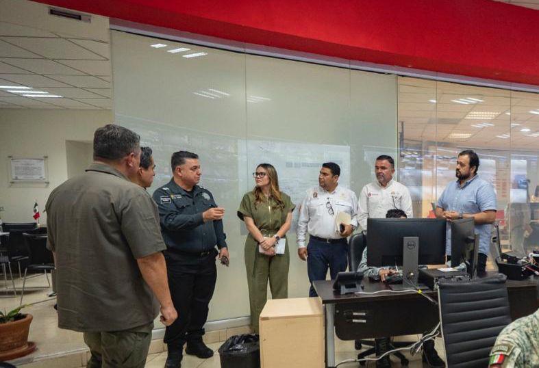 Realizan simulacro de huracán en Culiacán