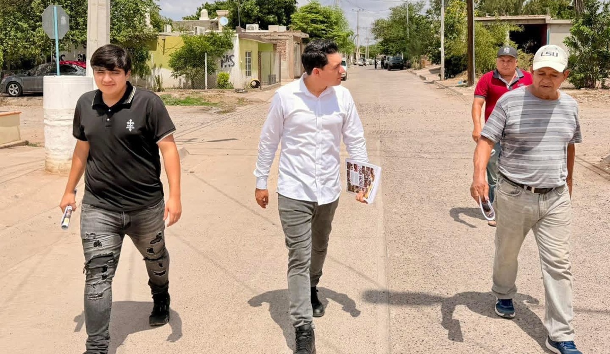 Kristiam Espinoza García recorre Juan José Ríos, Guasave y Culiacán