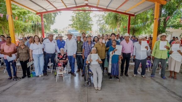 RAN entrega 234 títulos de propiedad en Buen Retiro; suman 6 mil familias beneficiadas en Guasave, Sinaloa