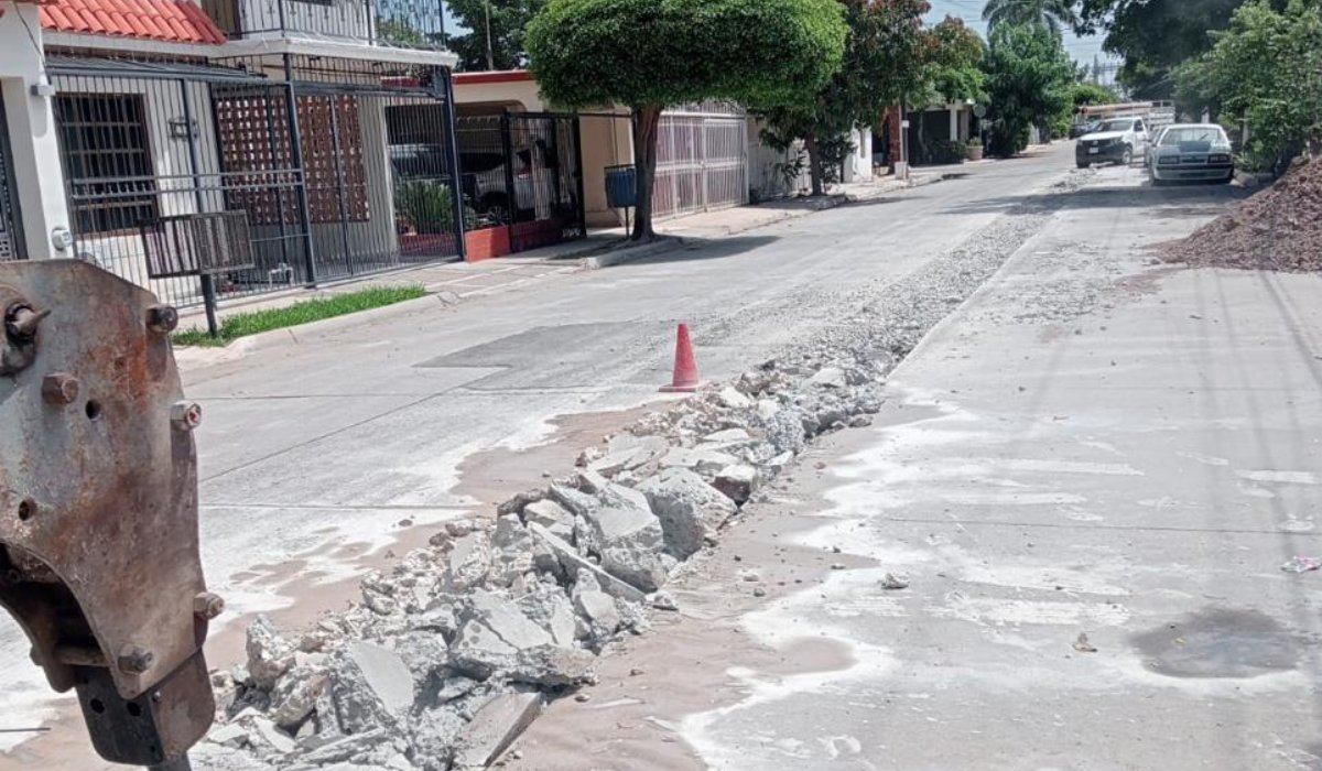 Rehabilitación de drenaje en Ahome, Sinaloa