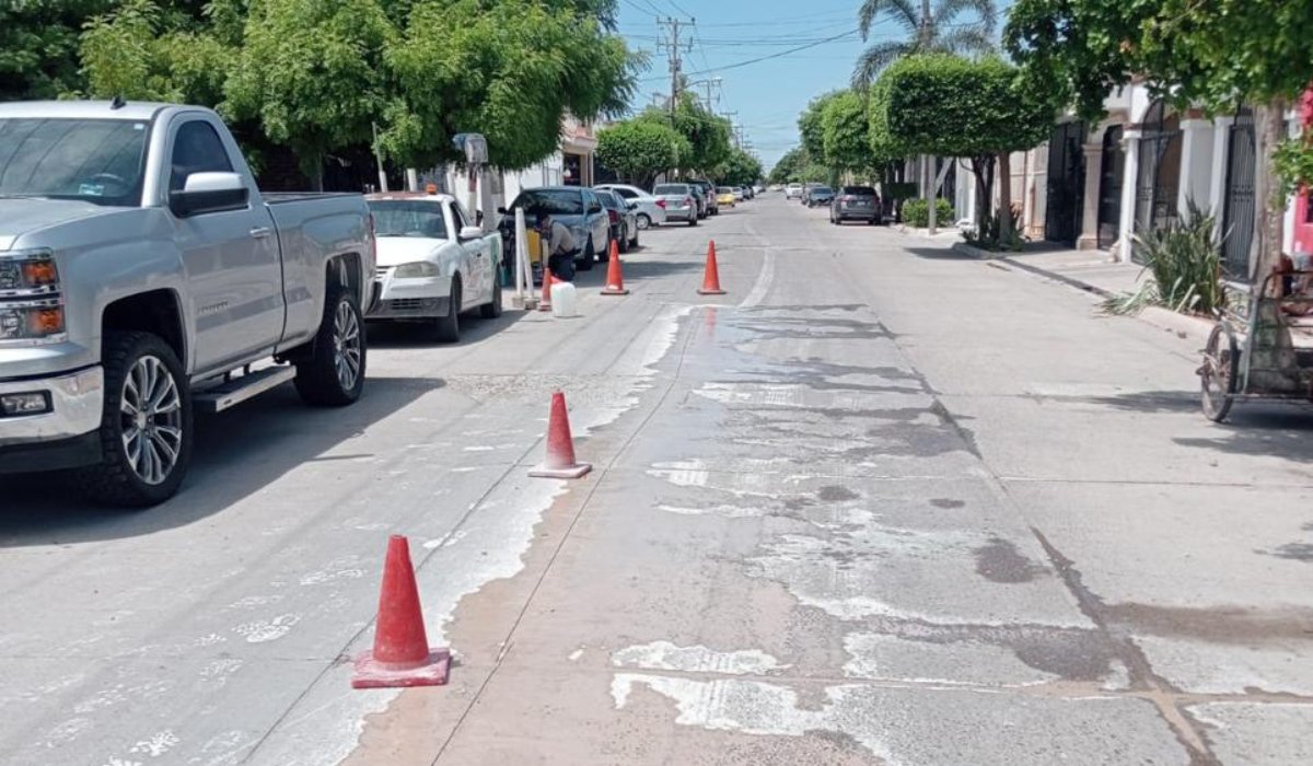Rehabilitación de drenaje en Ahome, Sinaloa