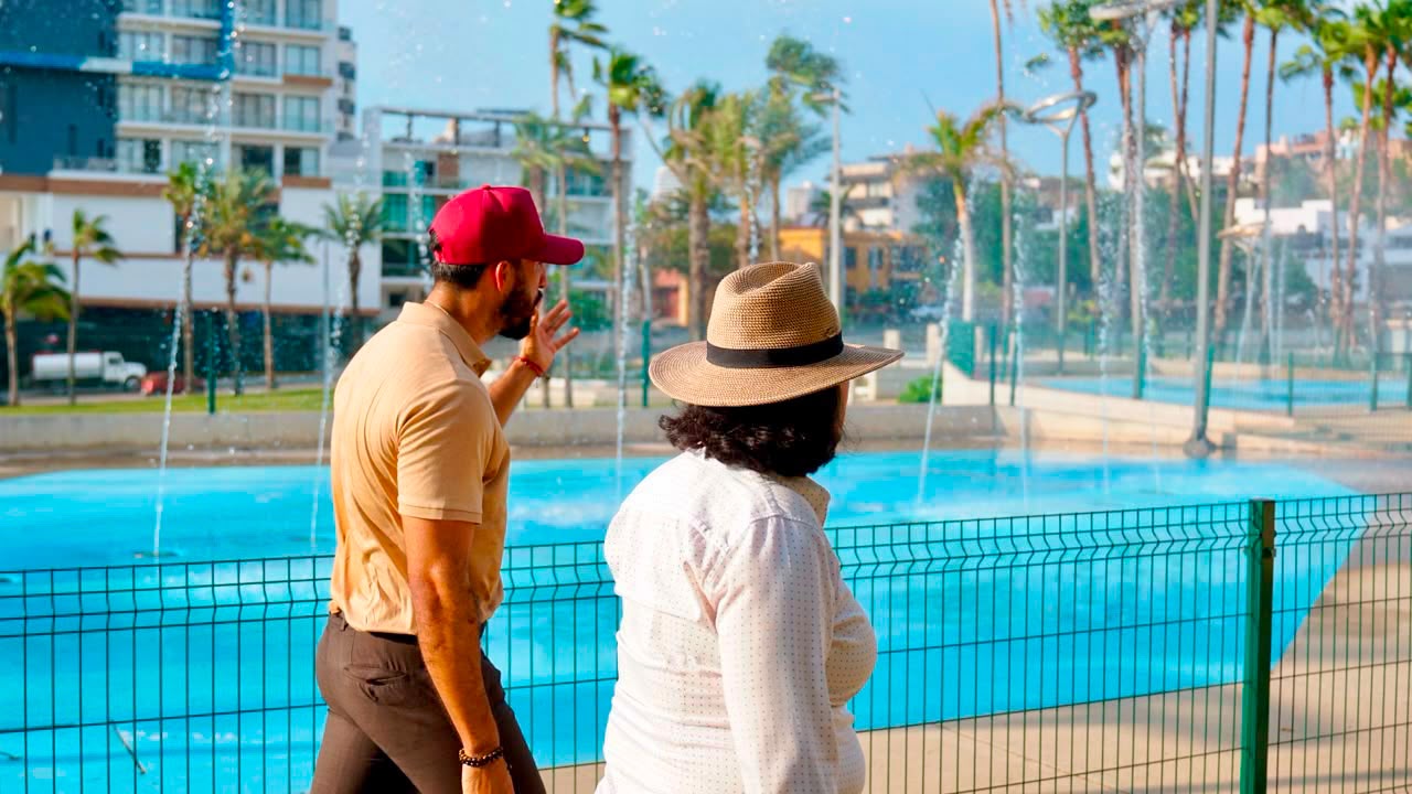 Rehabilitación del Parque Ciudades Hermanas en Mazatlán