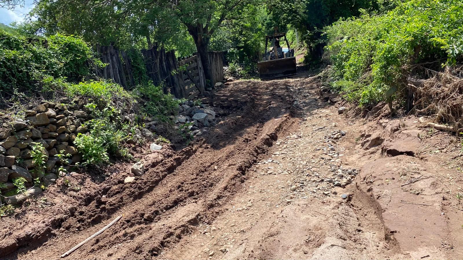 Rehabilitan caminos para reconectar el servicio de luz en Choix tras las lluvias